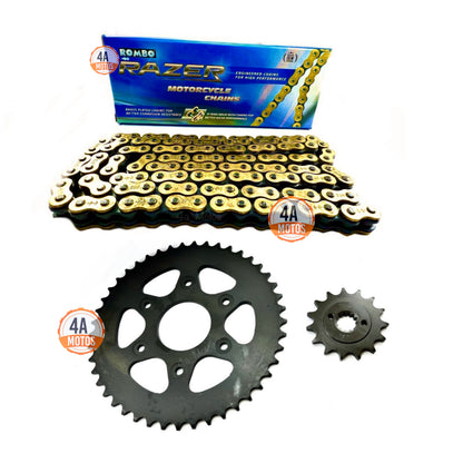 Kit De Arrastre Ktm Adventure 250 Hindu Cadena Orrinada Dor.