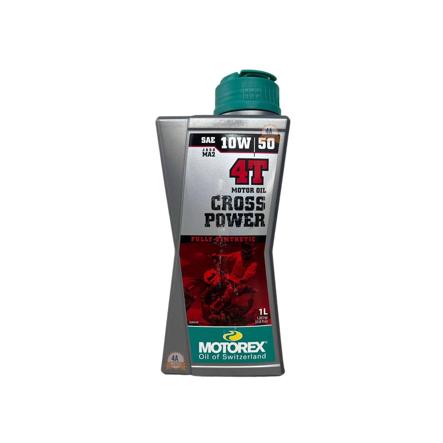 Aceite Motorex Cross Power 10w 50 4t - 1 L