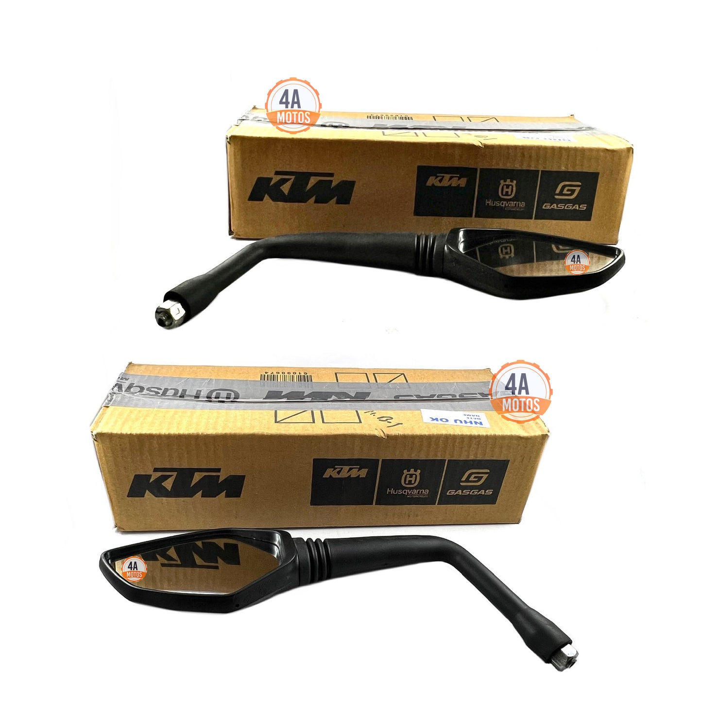 Juego De Espejos Originales Ktm Duke 200 Ng - 250 Ng -390 Ng