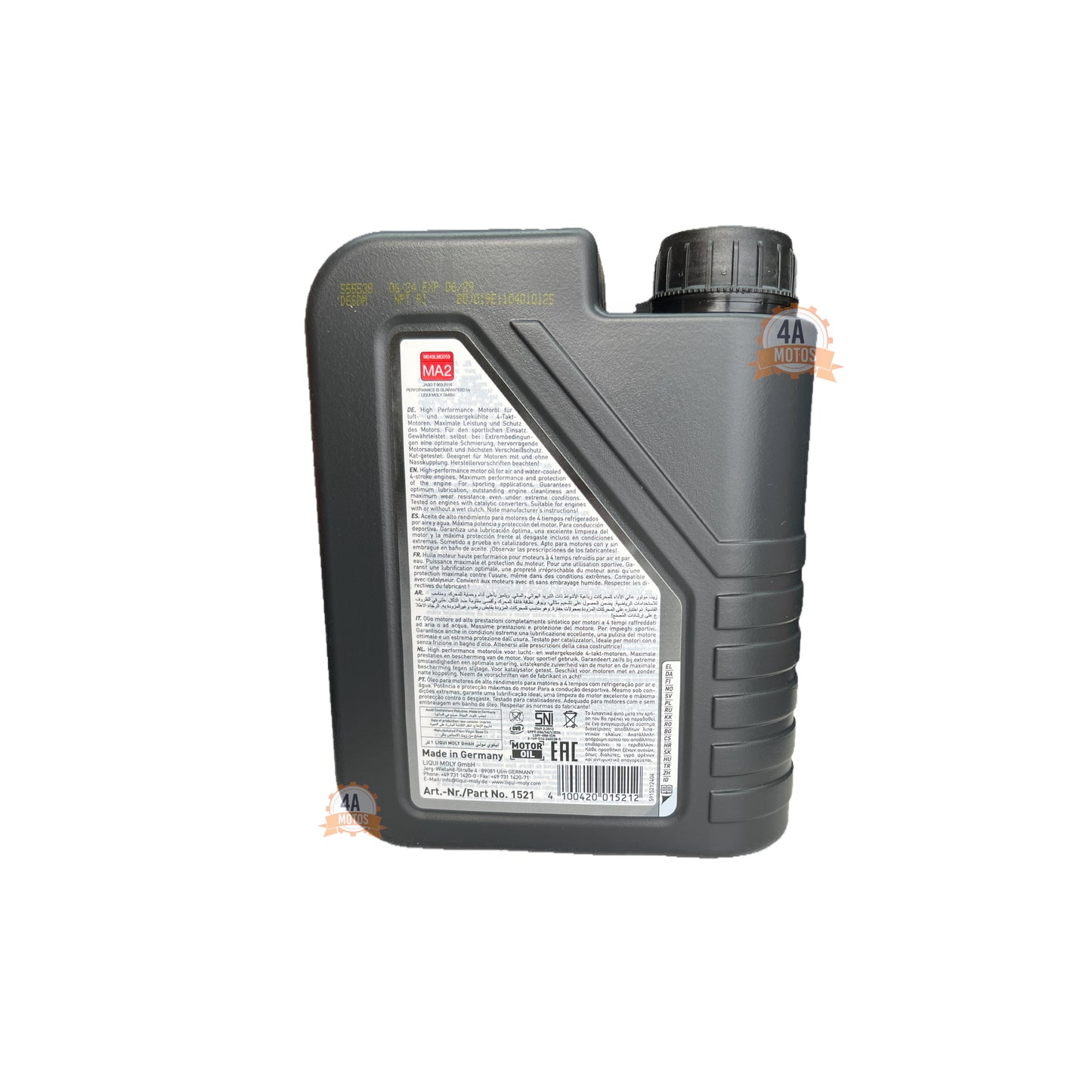 Aceite Motorbike 4t 10w 40 Street Liqui Moly