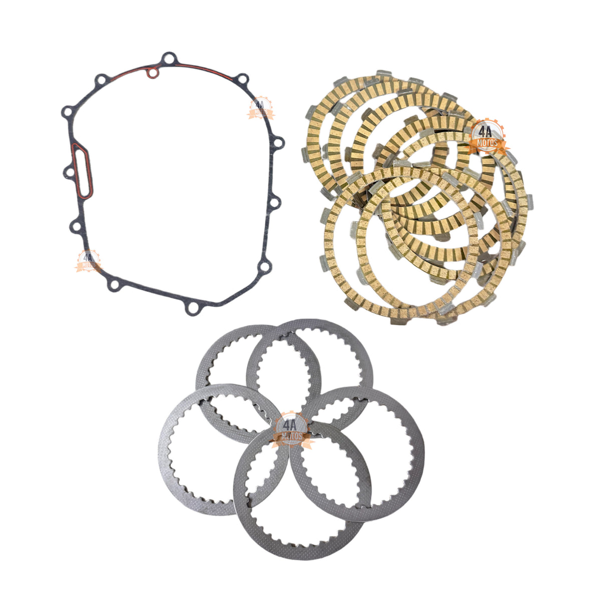 Kit Discos Clutch Completo Ktm Duke 200/rc 200/ Ng 200 Ktm