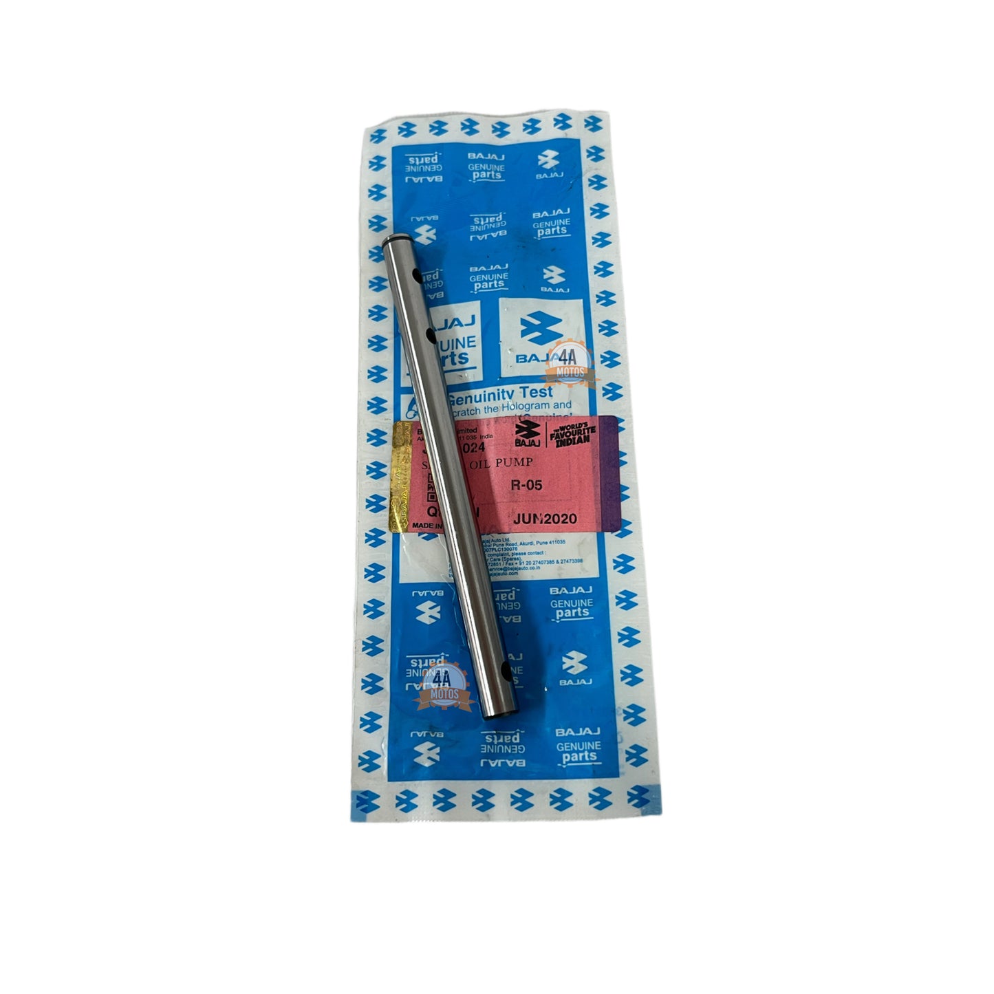 Eje Bomba Aceite Dominar 250 / 400 Original Bajaj