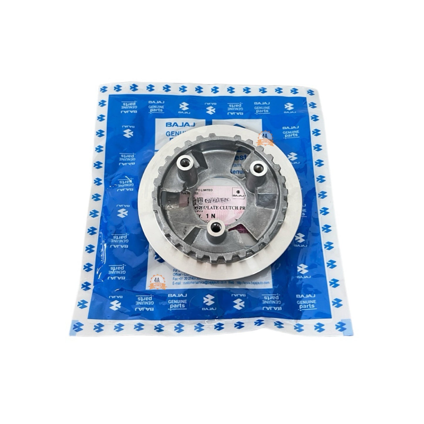 Porta Resortes Discos Clutch Original N 250 Bajaj