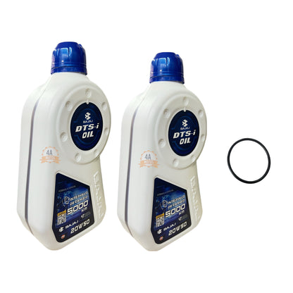 Aceite Bajaj 20w50 1.2 Litro Combo *2 + Oring Aceite