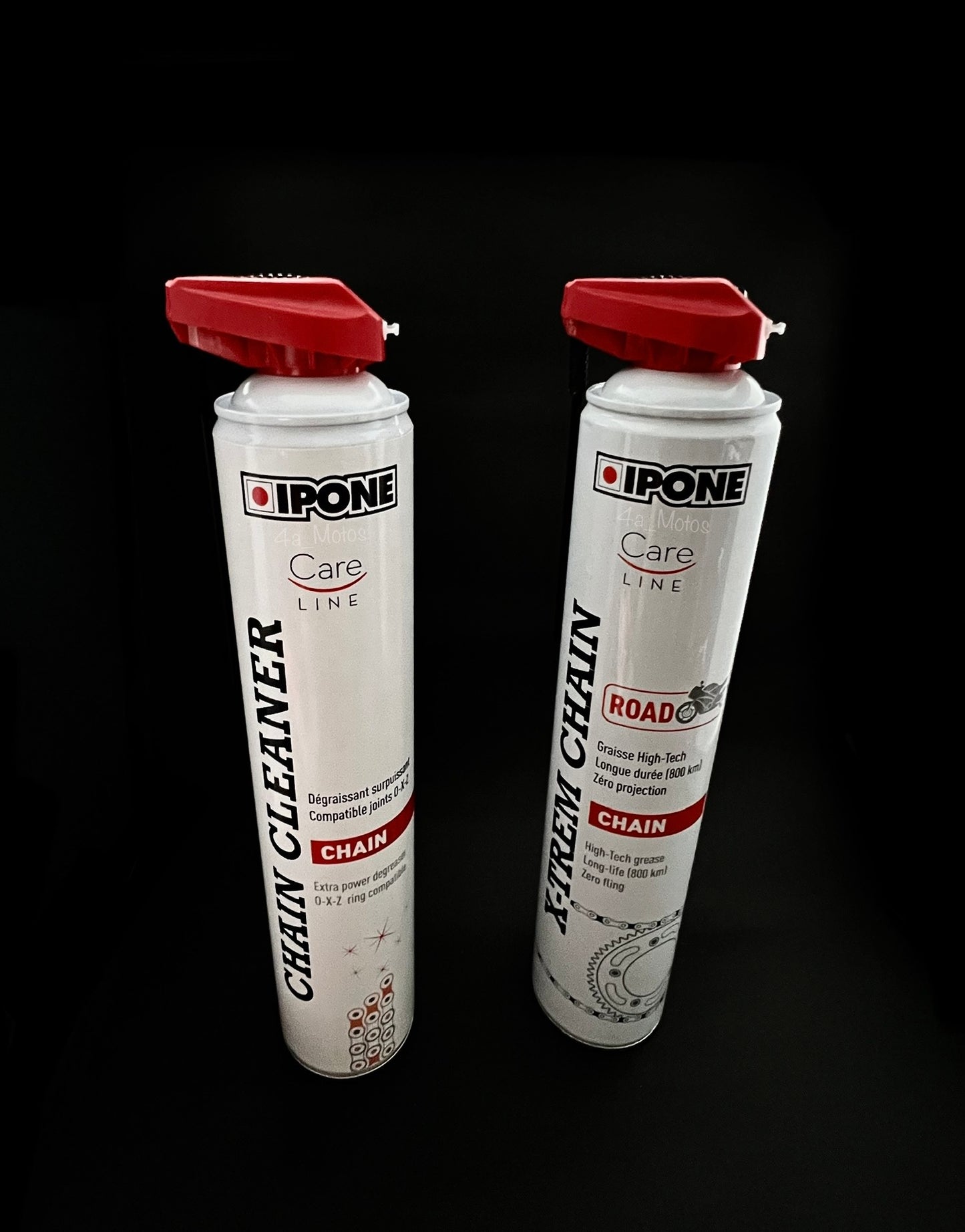 Kit Limpiado Y Lubricante Cadena + Cepillo Ipone
